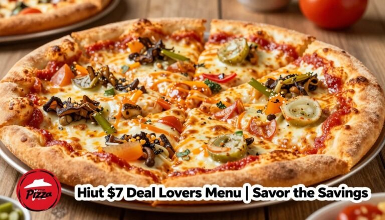 Pizza Hut $7 Deal Lovers Menu