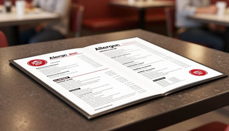 Pizza Hut Allergen Menu