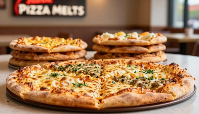 Pizza Hut Melts Menu