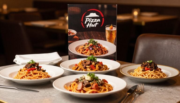 Pizza Hut Pasta Menu