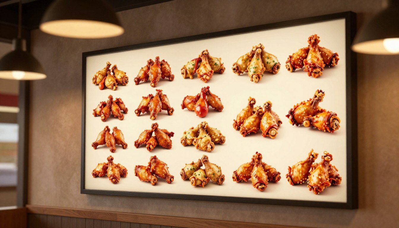 Pizza Hut Wings Menu