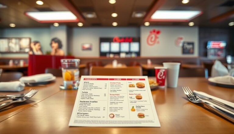 chick fil a allergen menu