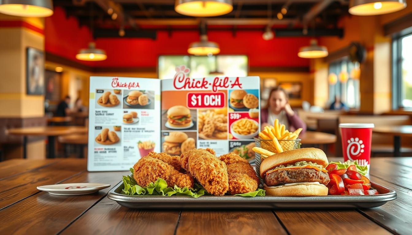 chick fil a lunch menu