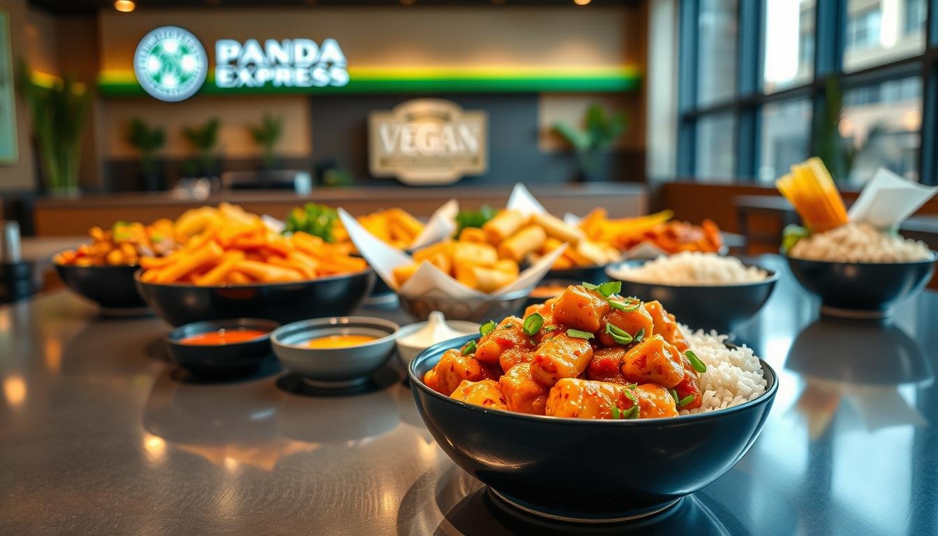 panda express vegan menu