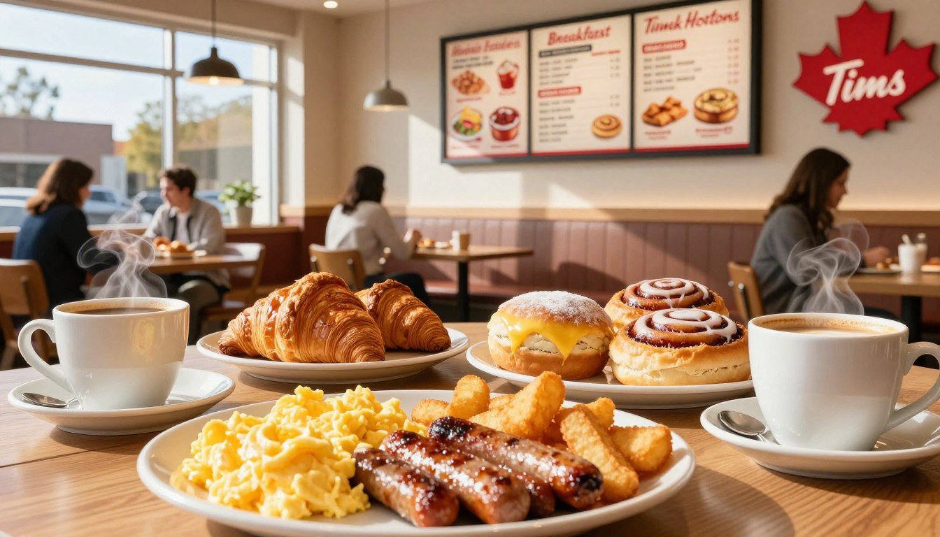 tim hortons breakfast menu