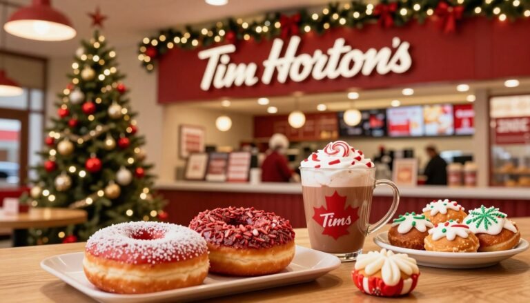 tim hortons holiday menu