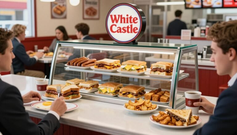 white castle breakfast menu